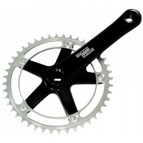 Шатун  Sturmey Archer FCT66 46T, для фикс. под квадрат, 170mm, 1/2"*1/8"  черный Фото №1